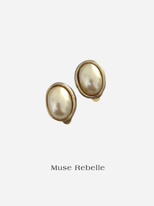 Elise pearl earrings