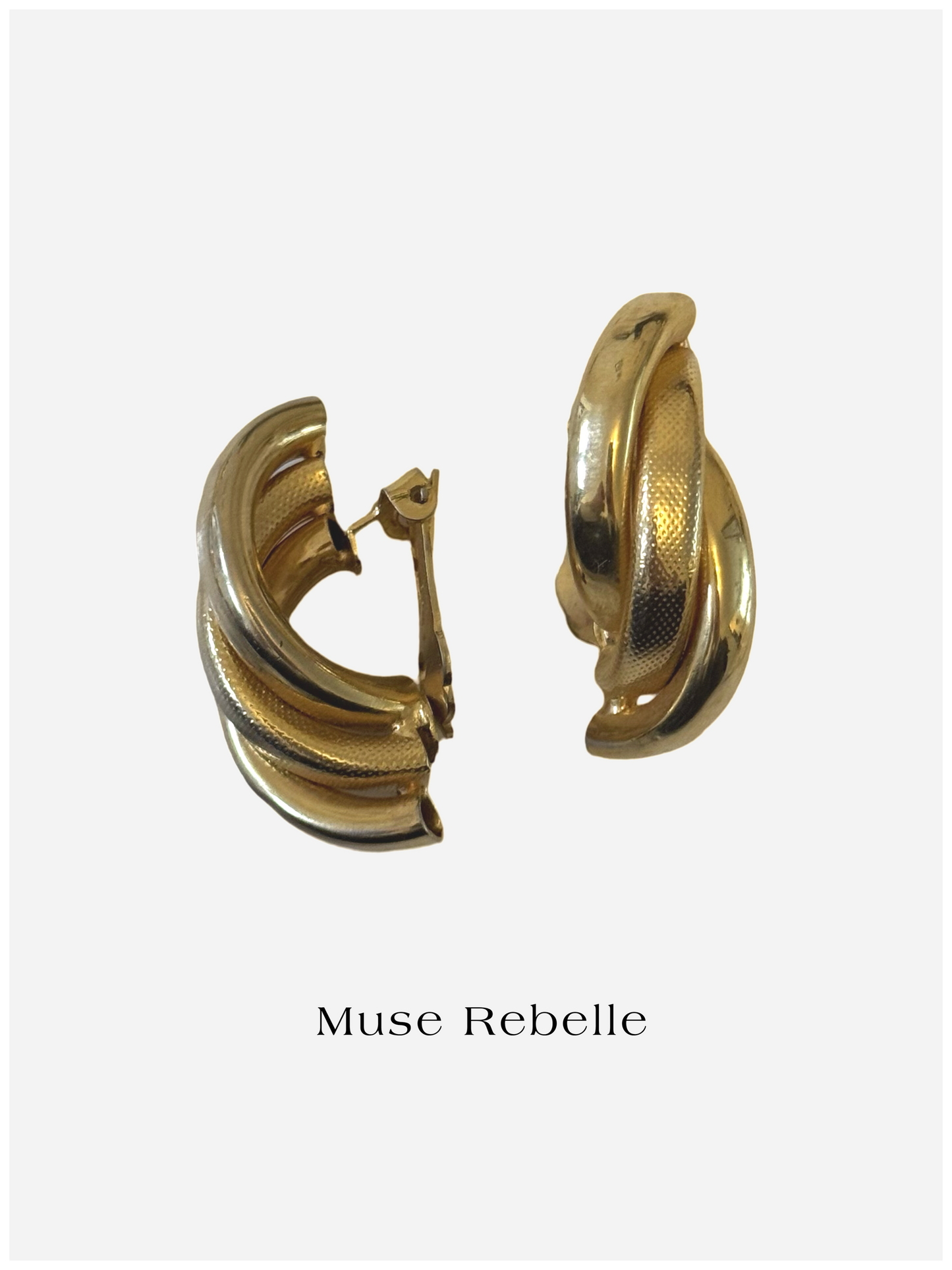 Noah clip-on earrings