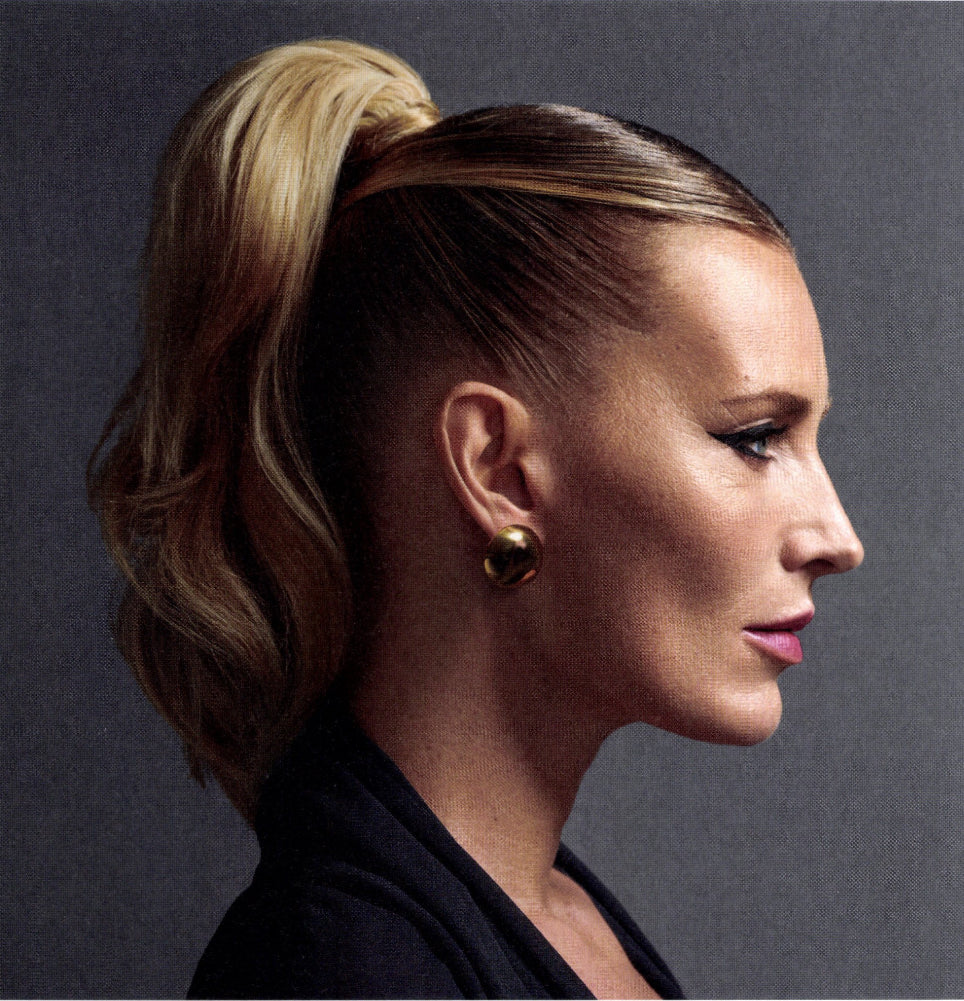 Diana gold-plated earrings