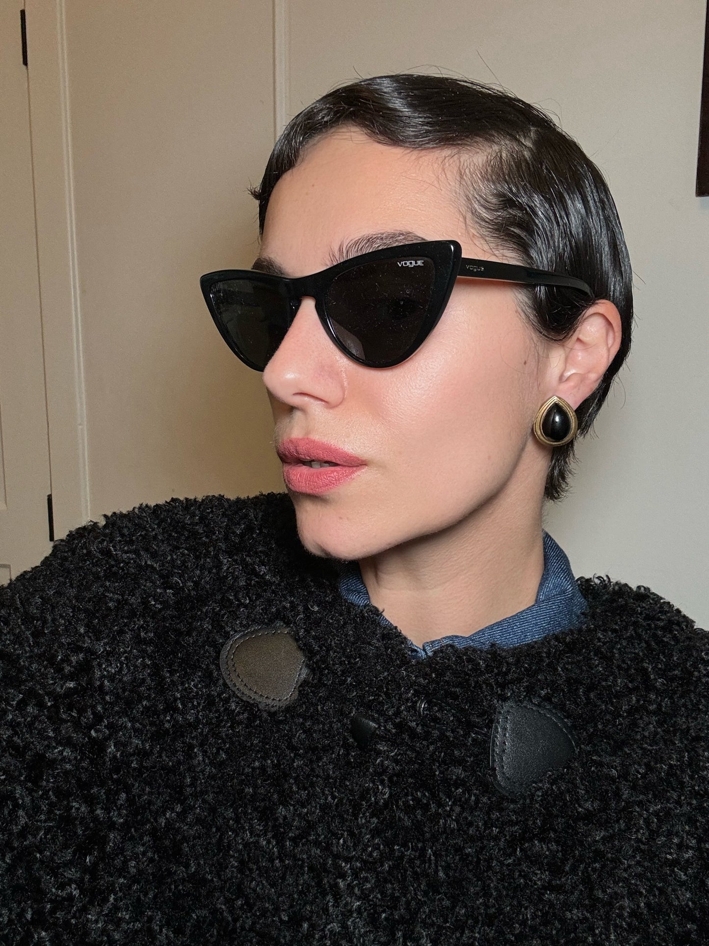 CARVEN clip-on earrings