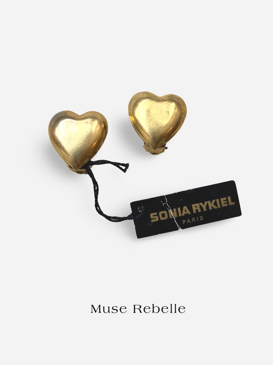 Sonia Rykiel Heart earrings