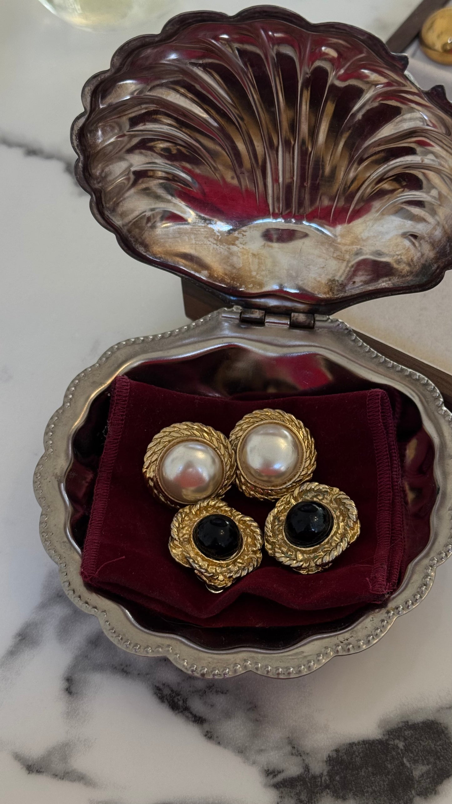 Beatricia clip-on earrings