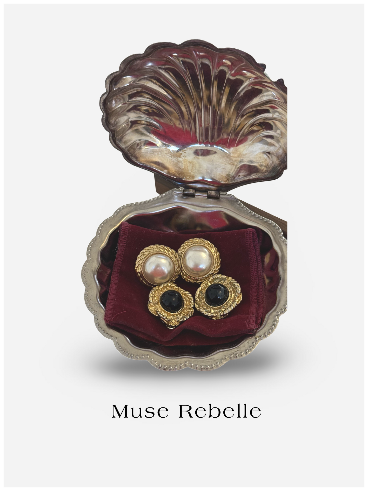 Beatricia clip-on earrings