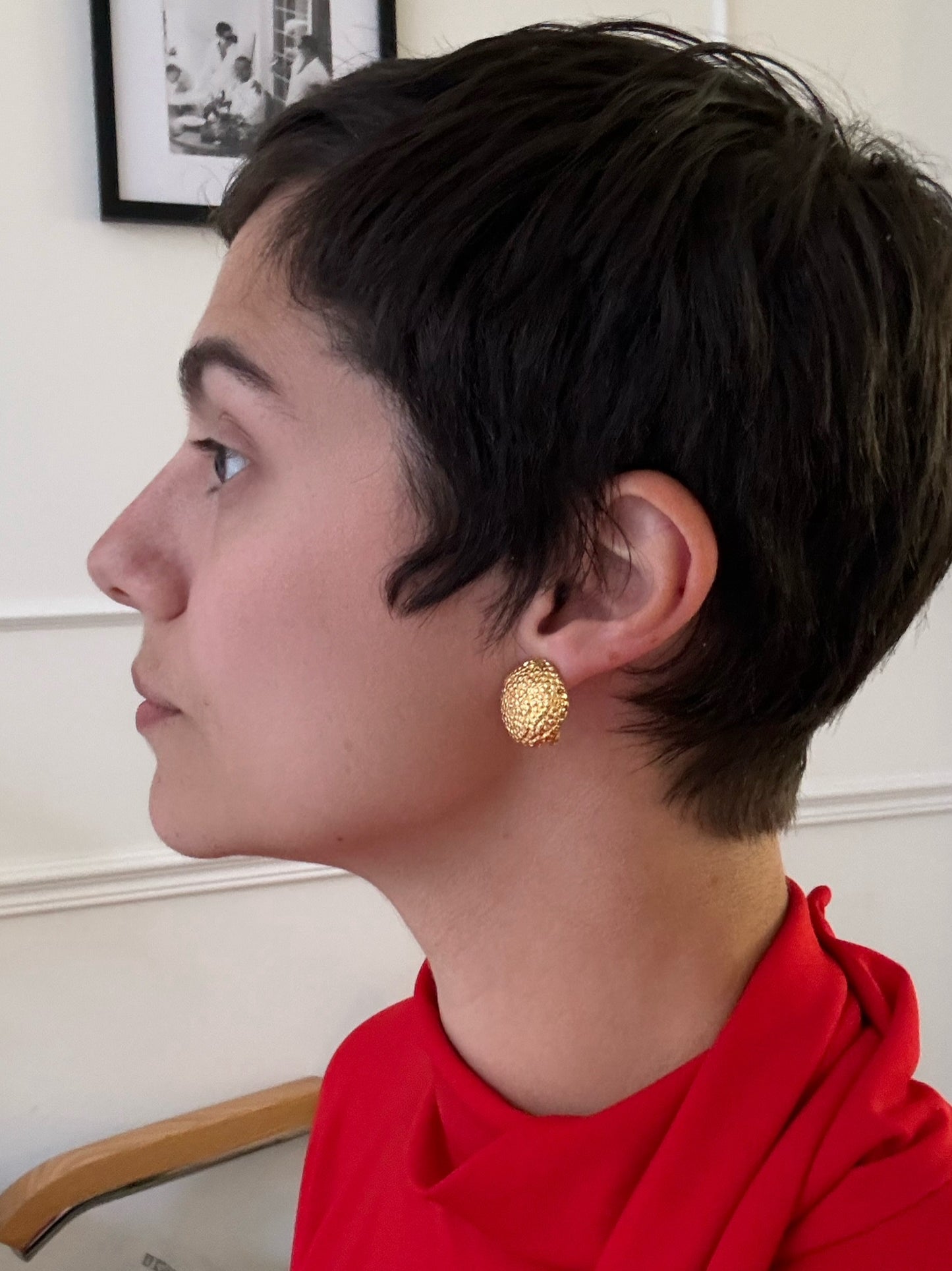 Fenna clip-on earrings