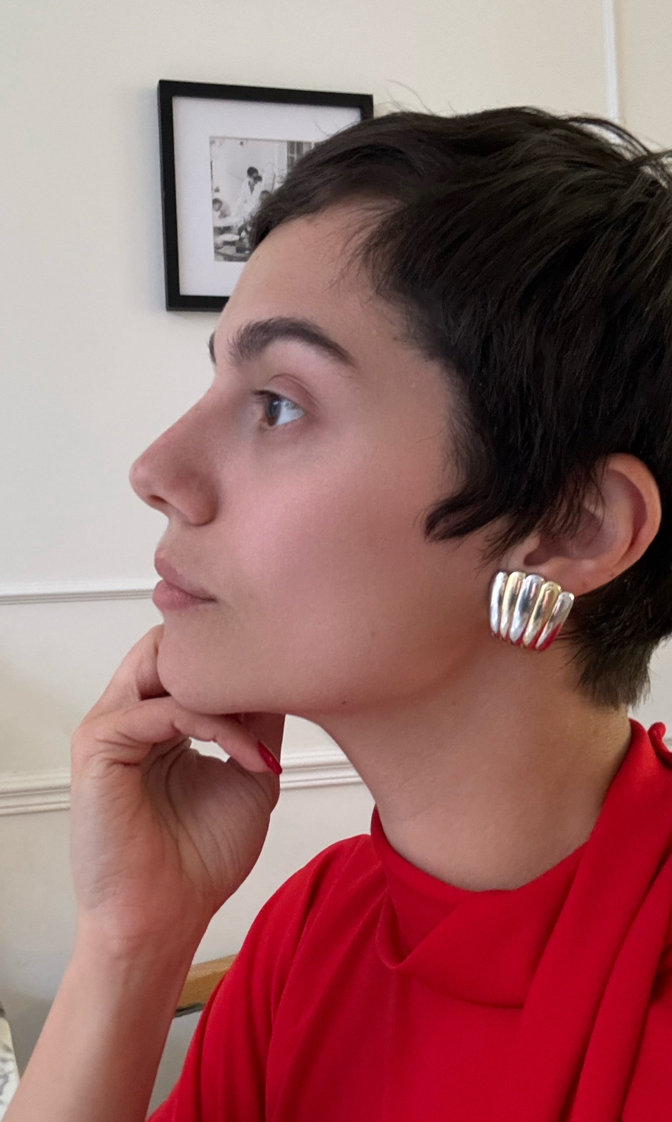 Renata clip-on earrings