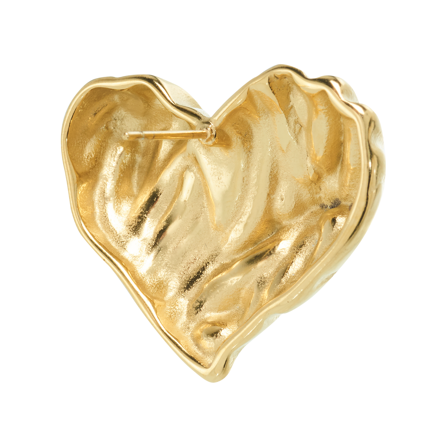 Valentine gold-plated earrings