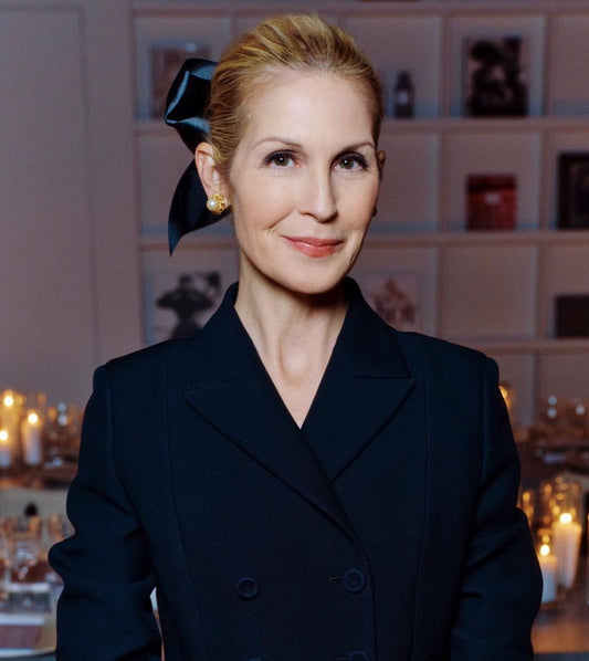 kelly rutherford wearing muse rebelle earrings