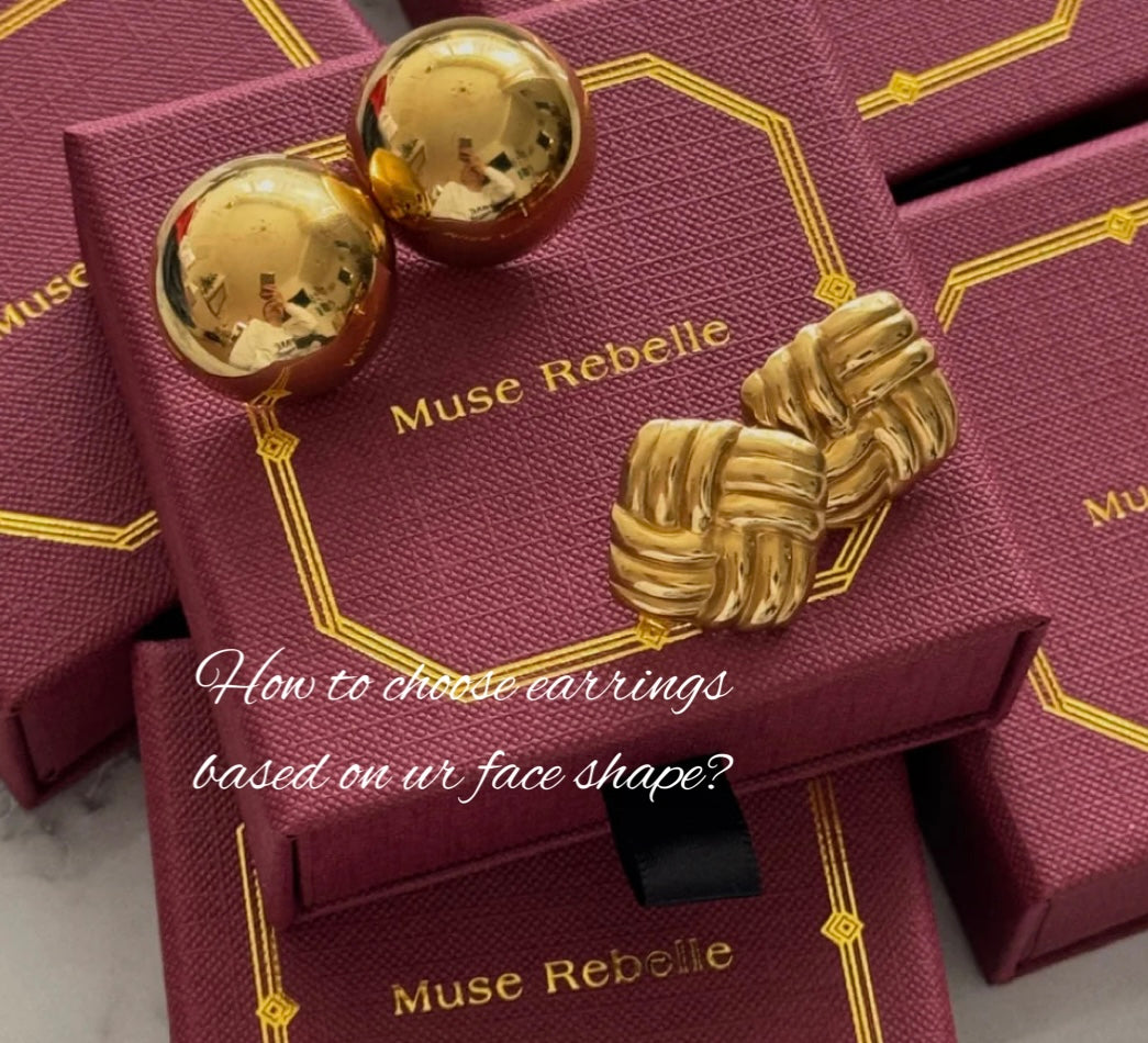 Unlock the secrets to choosing the perfect earrings for your face shape with Muse Rebelle's ultimate guide!