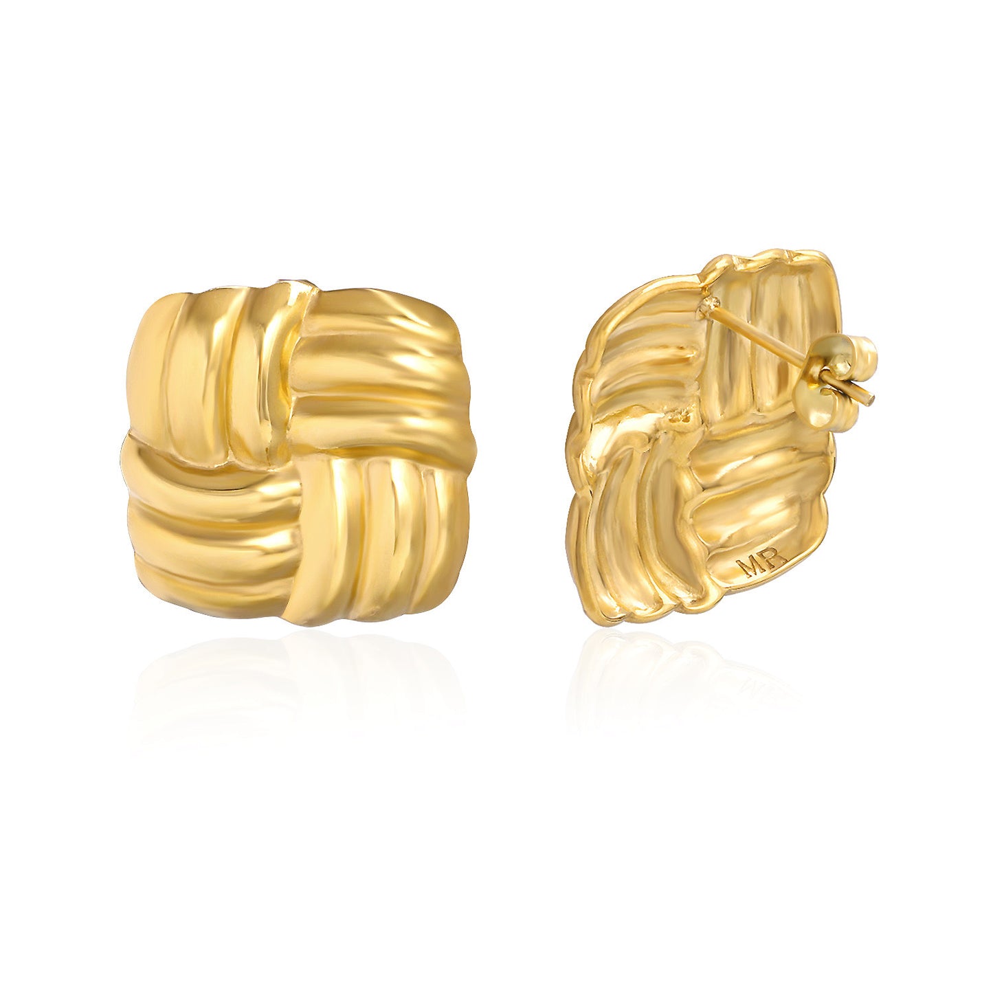 Elena gold-plated Earrings