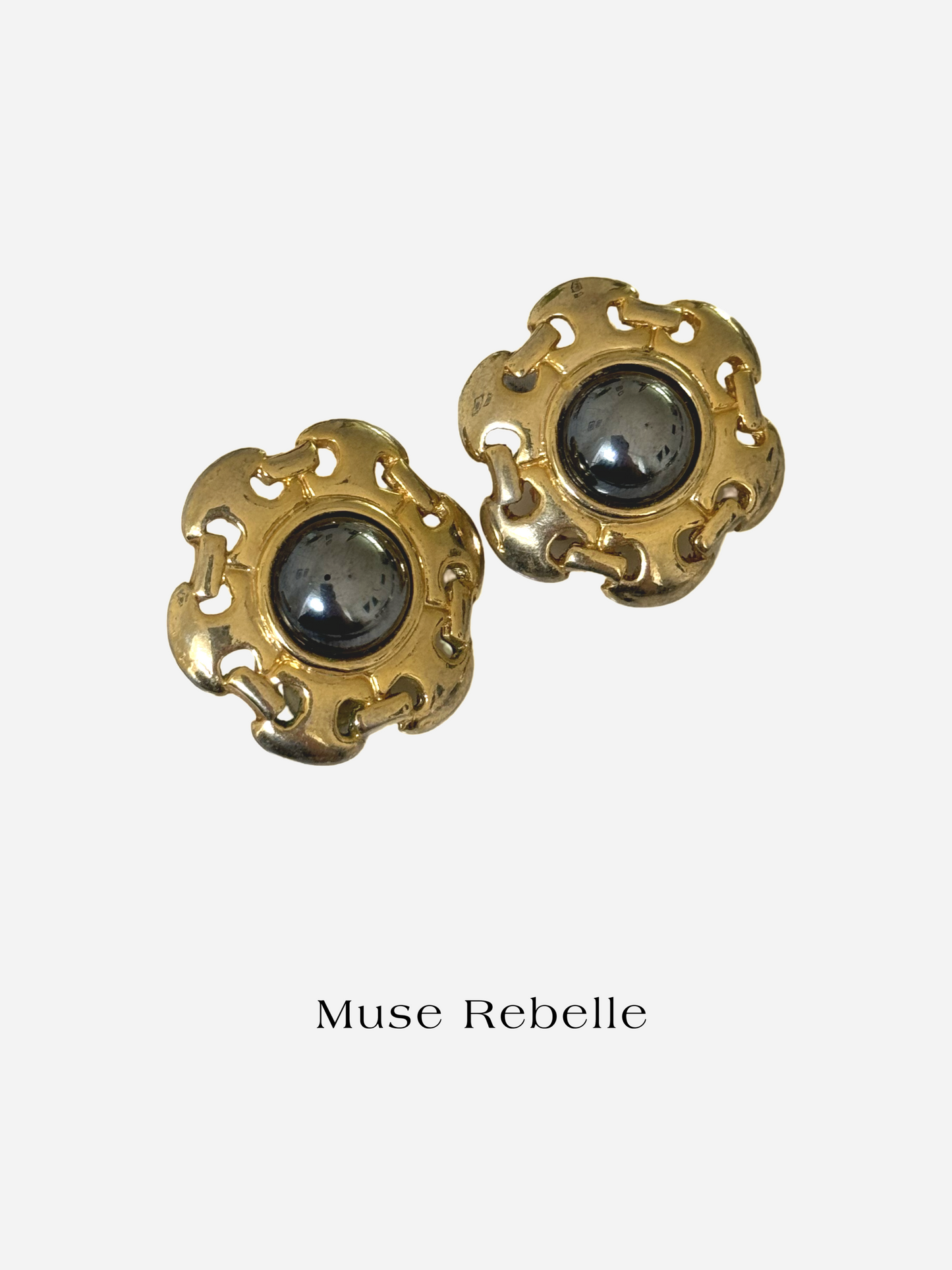 Madame Joe clip-on earrings