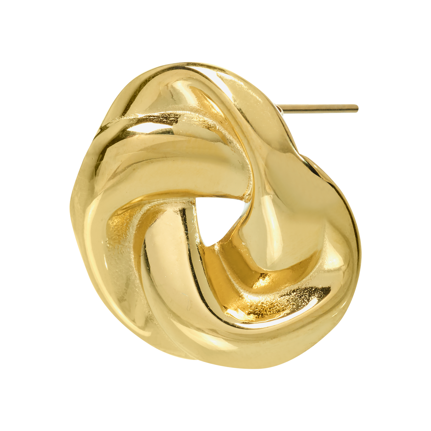 Audrey gold-plated earrings
