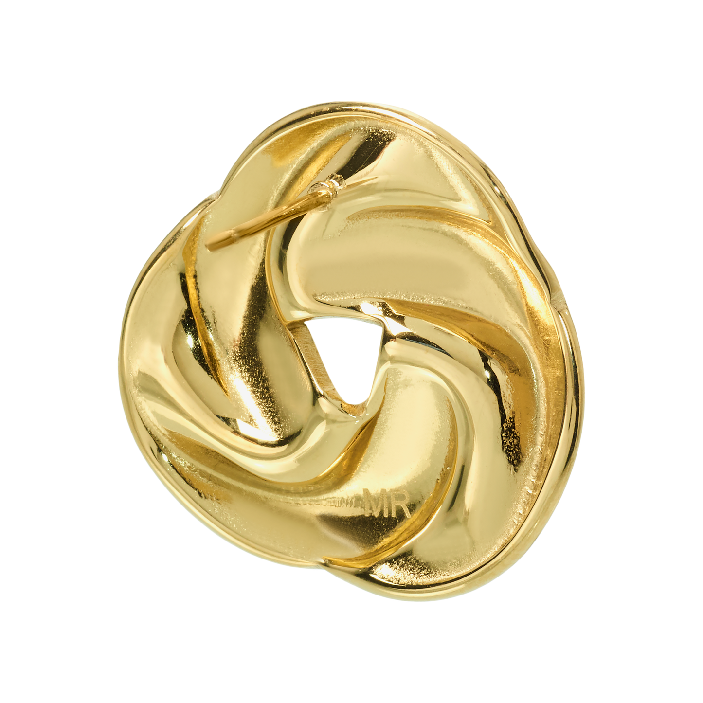 Audrey gold-plated earrings