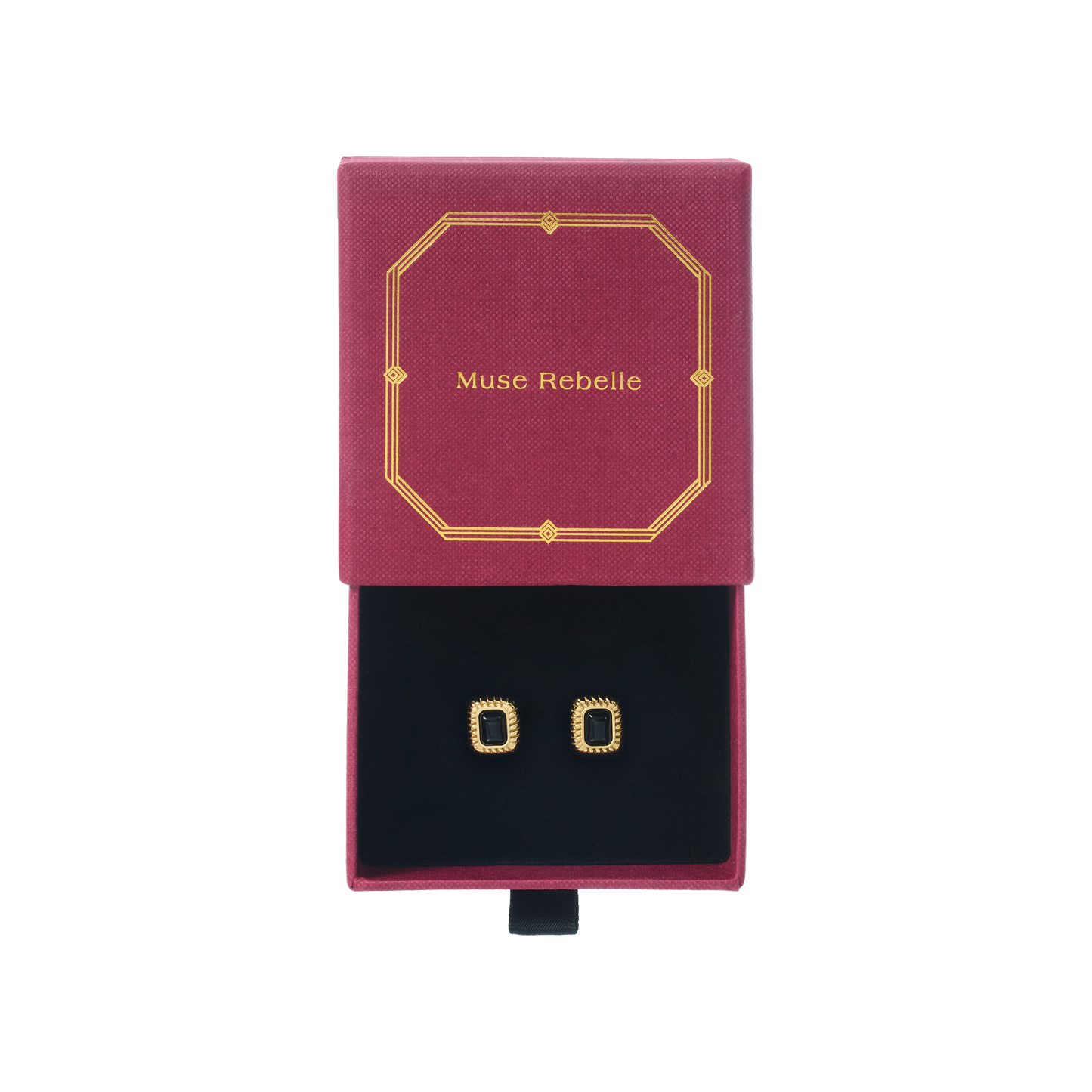 Rosie gold-plated stud earrings