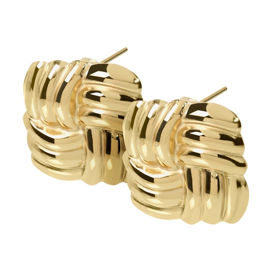 Elena gold-plated Earrings