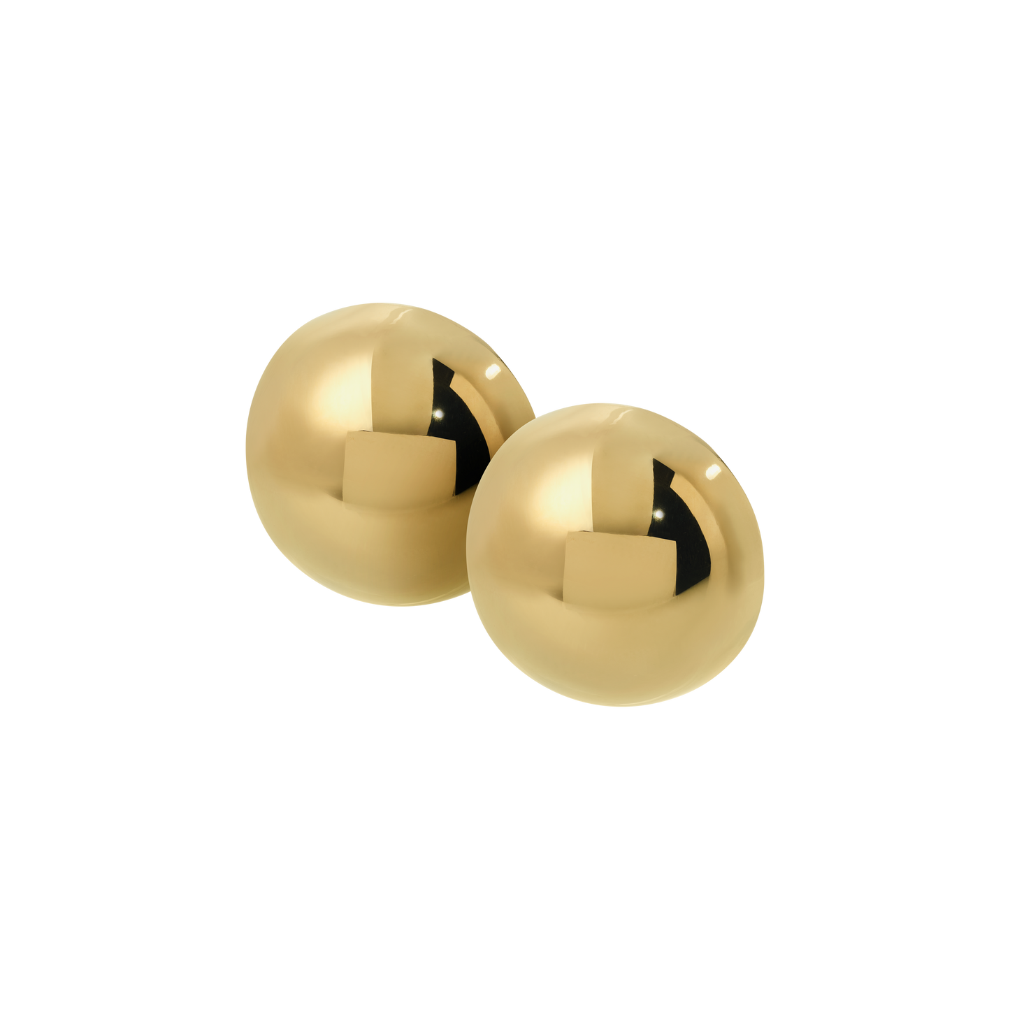 Diana gold-plated earrings