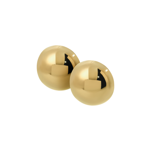 Diana gold-plated earrings