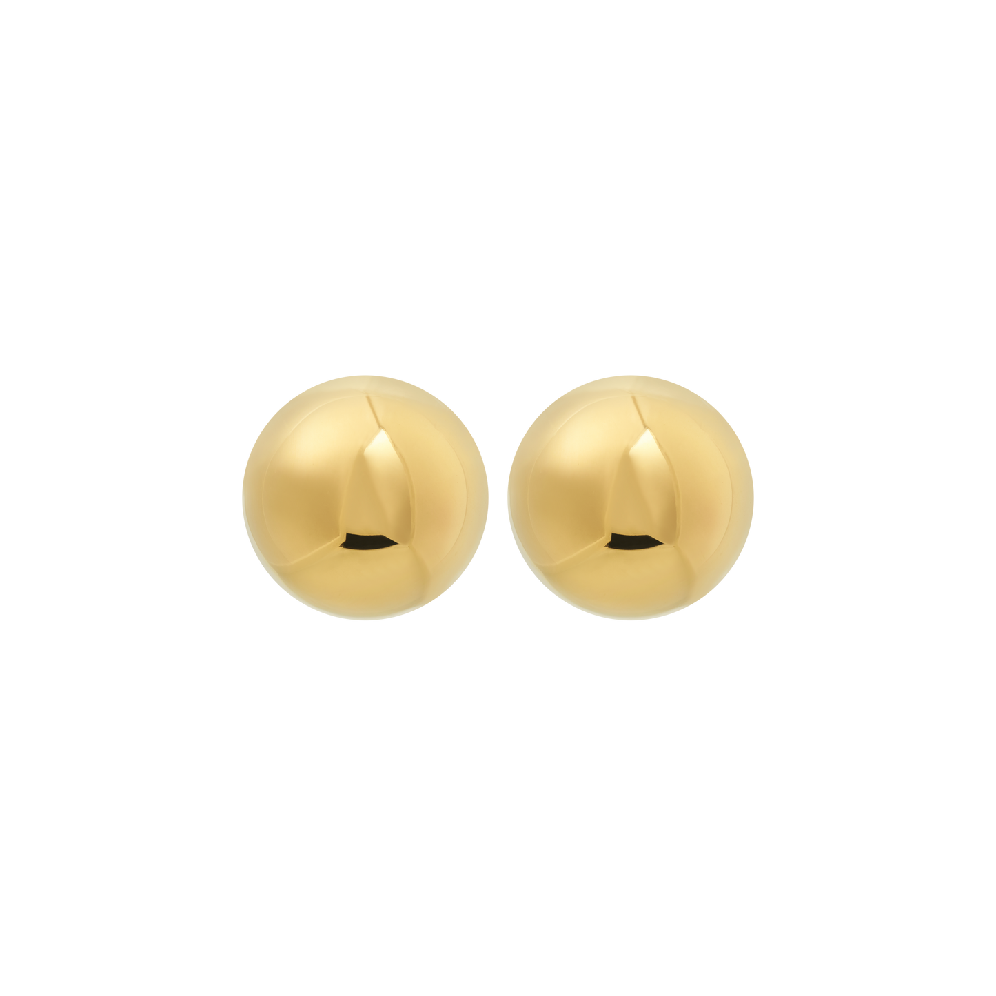 Diana gold-plated earrings