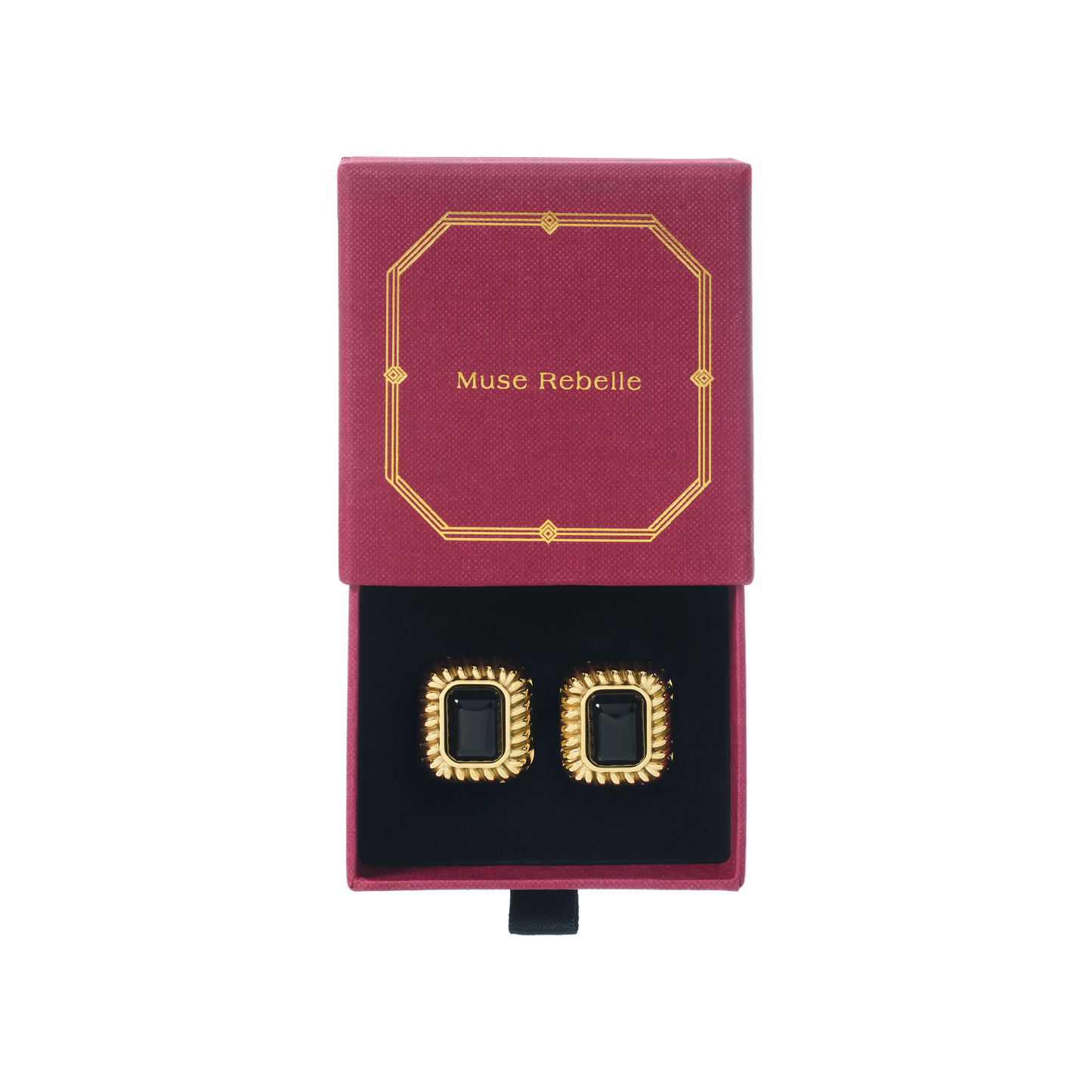Jackie gold-plated earrings
