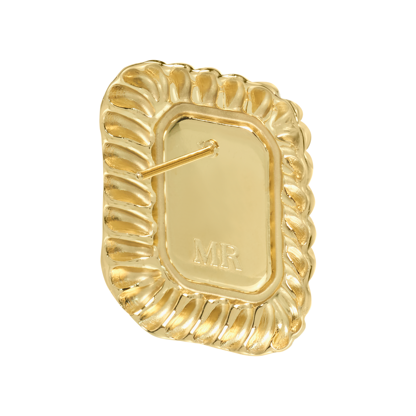 Jackie gold-plated earrings