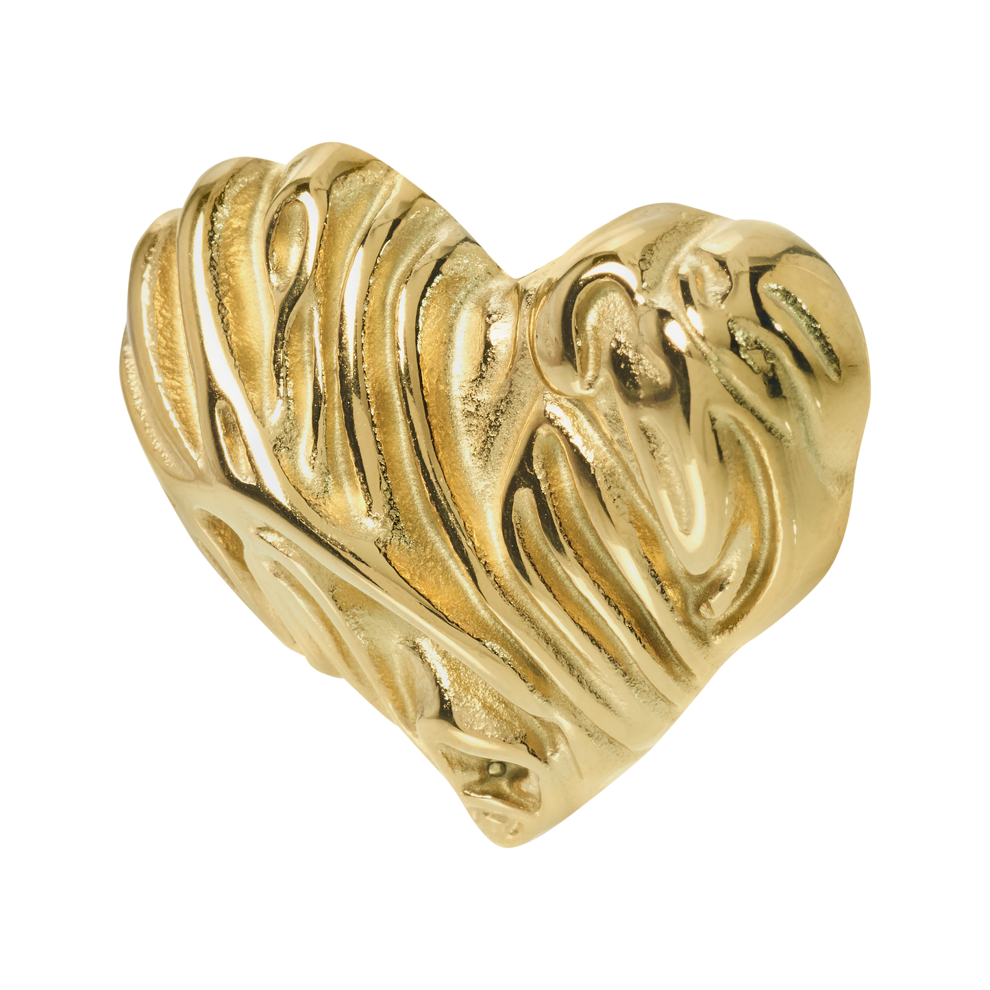 Valentine gold-plated earrings